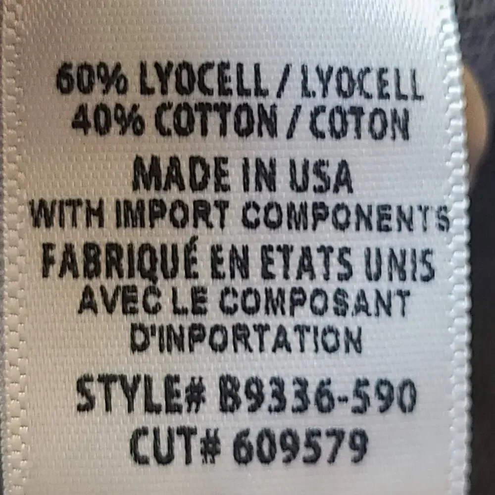 BELLA DAHL Taylor Lace-Up Raw Hem Hoodie Top Blue B9336-590 Women's Size Small - Picture 7 of 9